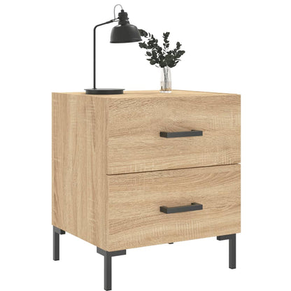 Comodino Rovere Sonoma 40x35x47,5 cm in Legno Multistrato