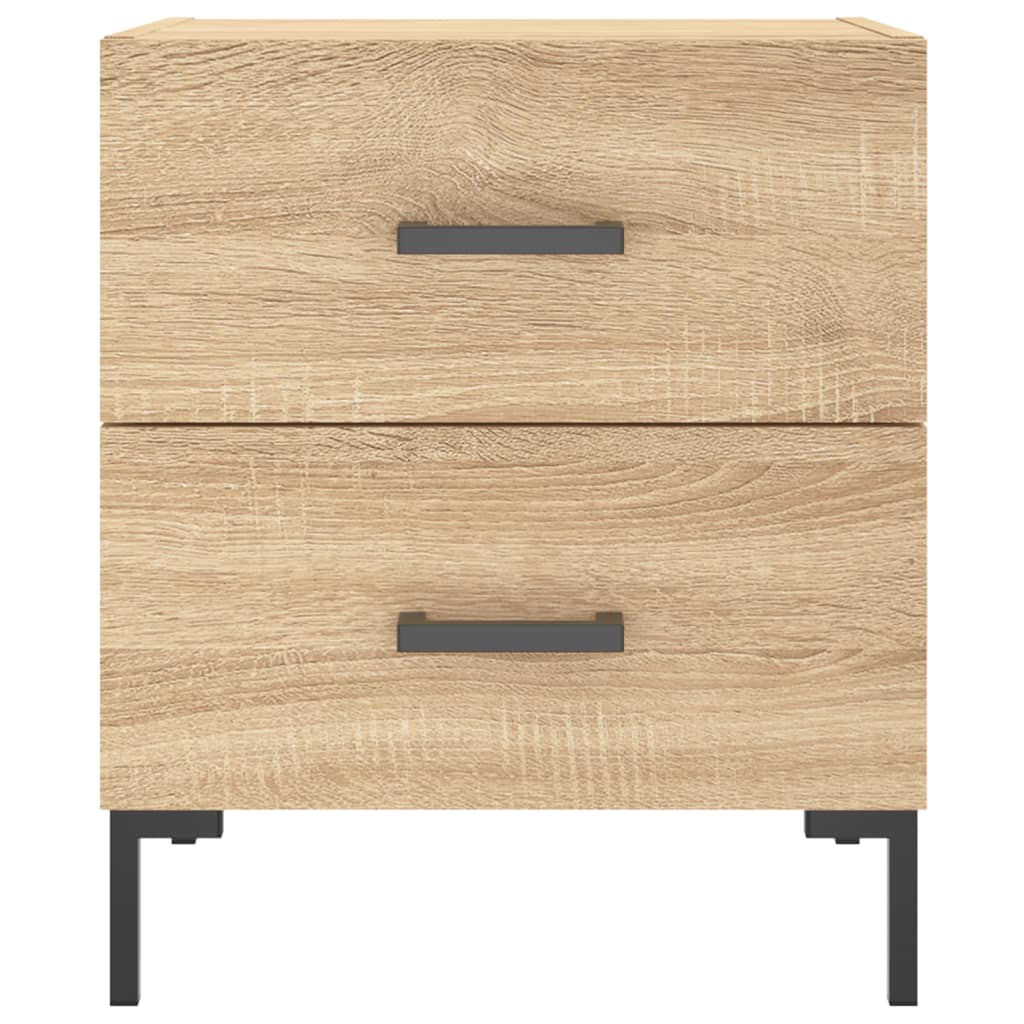 Comodino Rovere Sonoma 40x35x47,5 cm in Legno Multistrato