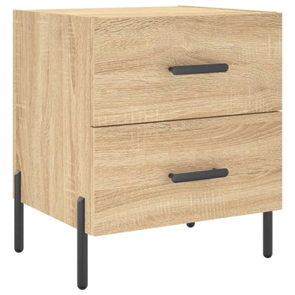 Comodino Rovere Sonoma 40x35x47,5 cm in Legno Multistrato