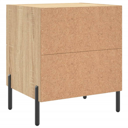 Comodino Rovere Sonoma 40x35x47,5 cm in Legno Multistrato