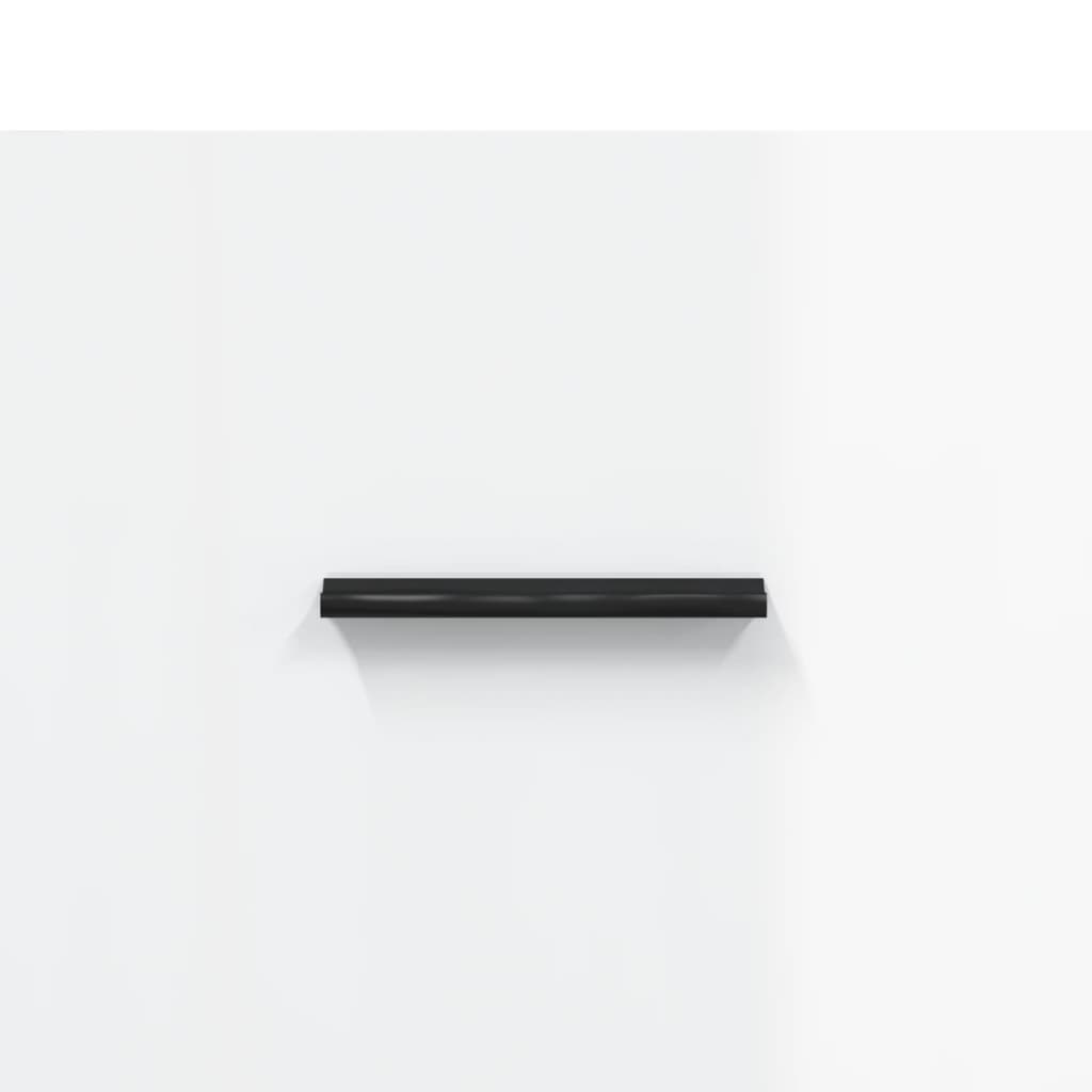 Comodini 2 pz Bianco Lucido 40x35x47,5 cm in Legno Multistrato - homemem39