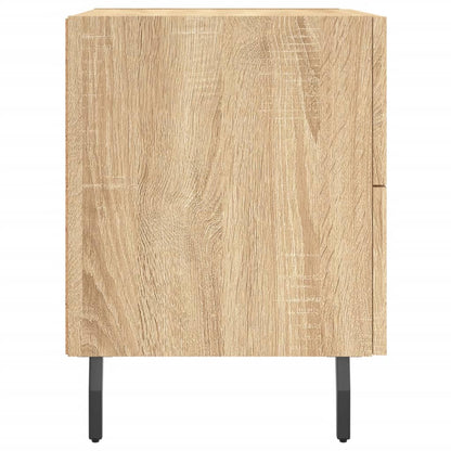 Comodini 2 pz Rovere Sonoma 40x35x47,5 cm in Legno Multistrato