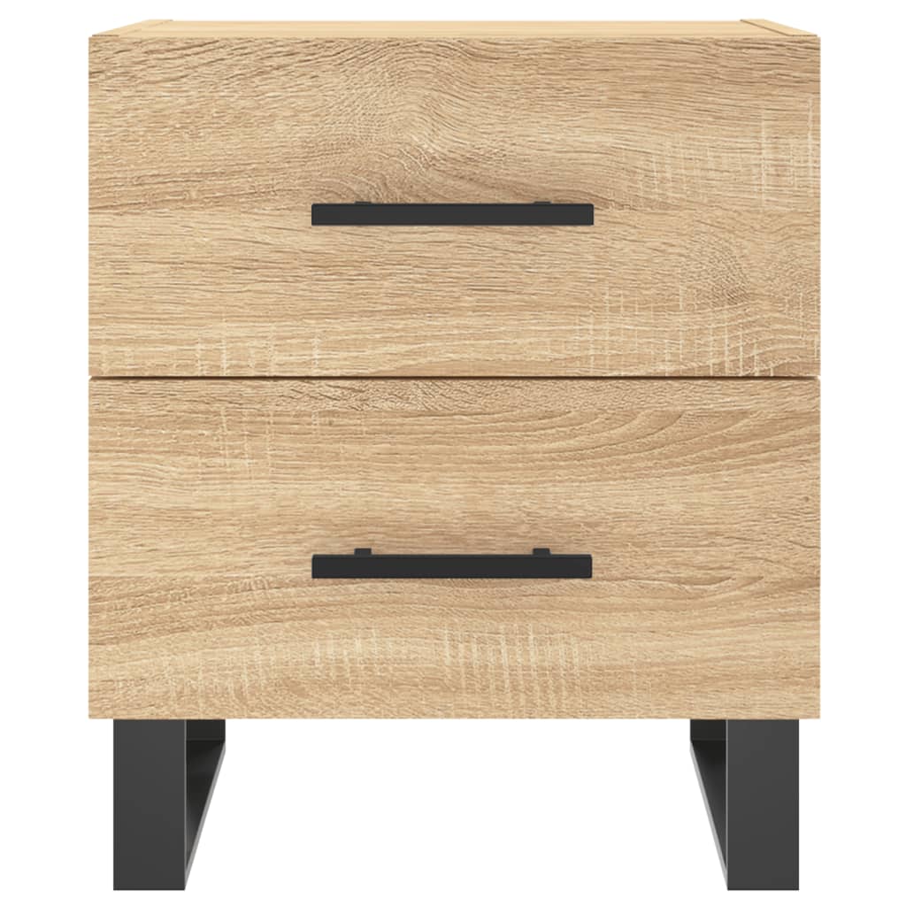 Comodino Rovere Sonoma 40x35x47,5 cm in Legno Multistrato