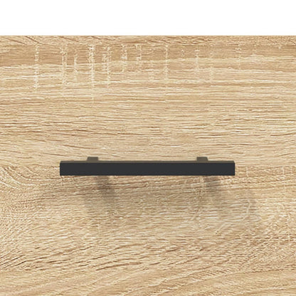 Comodini 2 pz Rovere Sonoma 40x35x47,5 cm in Legno Multistrato