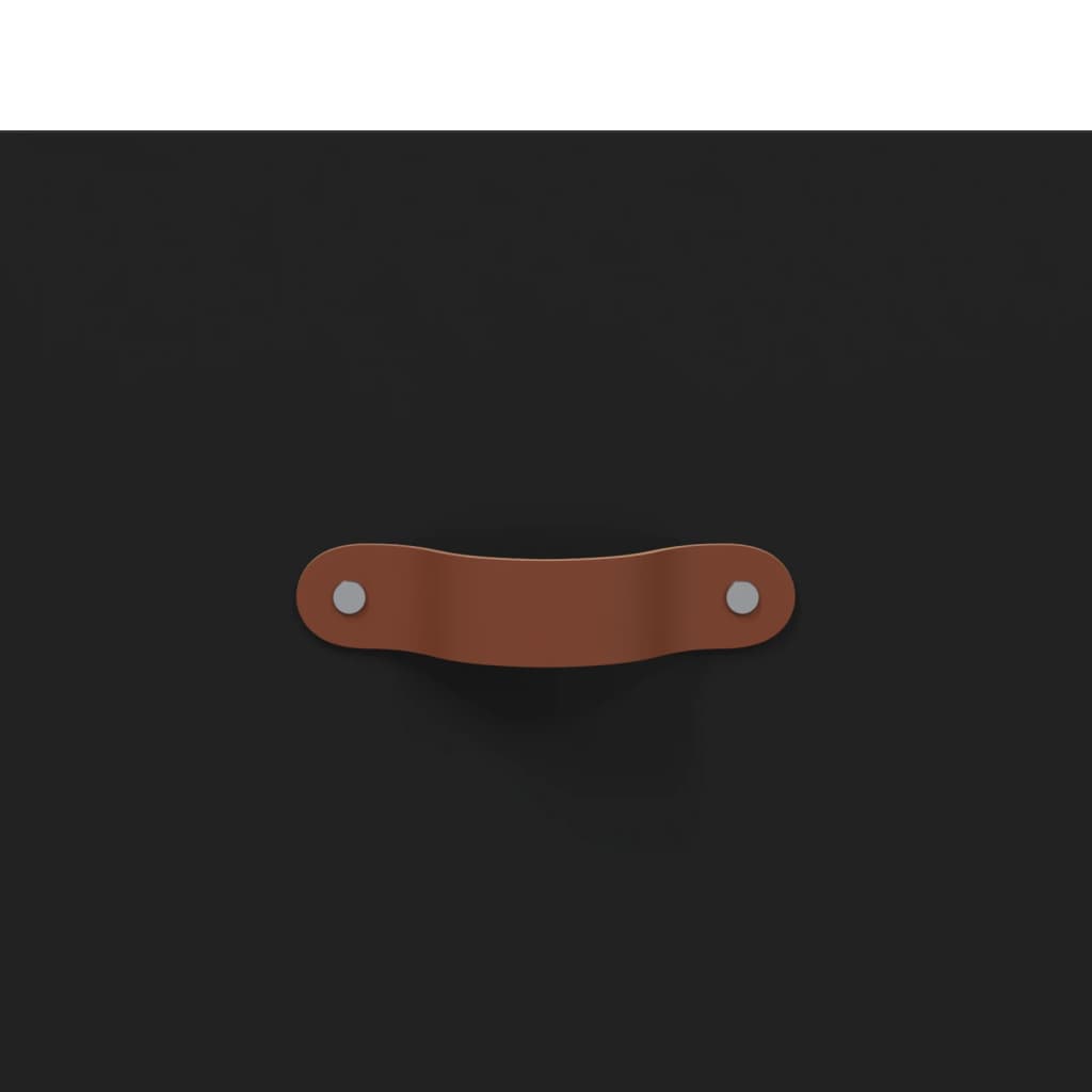 Comodini 2 pz Neri 40x35x47,5 cm in Legno Multistrato - homemem39