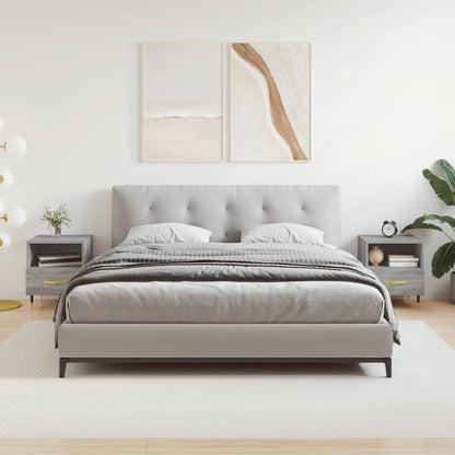 Comodini 2 pz Grigio Sonoma 40x35x47,5 cm in Legno Multistrato - homemem39