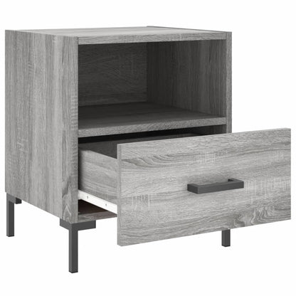 Comodini 2 pz Grigio Sonoma 40x35x47,5 cm in Legno Multistrato - homemem39