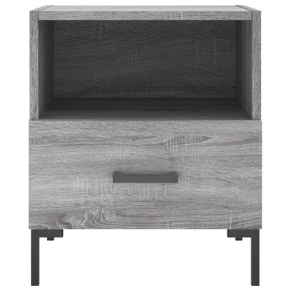 Comodini 2 pz Grigio Sonoma 40x35x47,5 cm in Legno Multistrato - homemem39