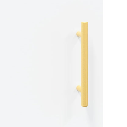 Comodino Bianco 40x40x50 cm in Legno Multistrato - homemem39