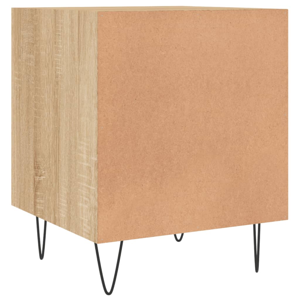 Comodini 2 pz Rovere Sonoma 40x40x50 cm in Legno Multistrato - homemem39