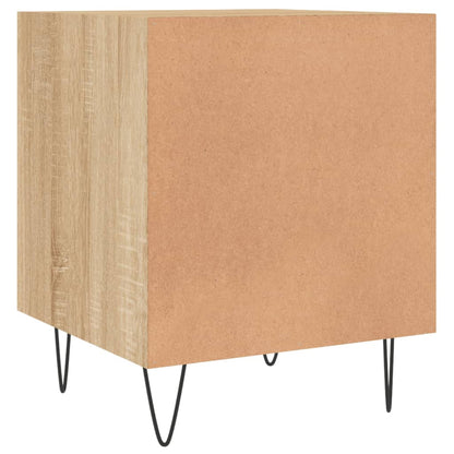 Comodini 2 pz Rovere Sonoma 40x40x50 cm in Legno Multistrato - homemem39