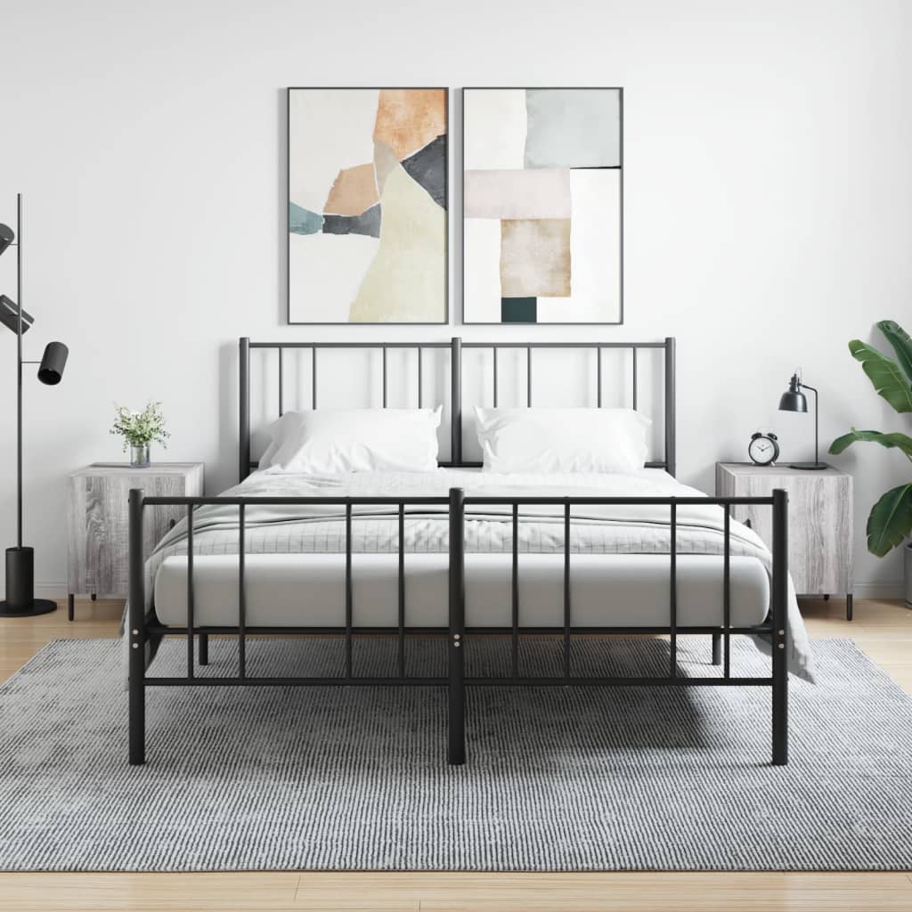 Comodini 2 pz Grigio Sonoma 40x40x50 cm in Legno Multistrato - homemem39