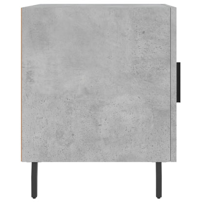 Comodini 2 pz Grigio Cemento 40x40x50 cm in Legno Multistrato - homemem39