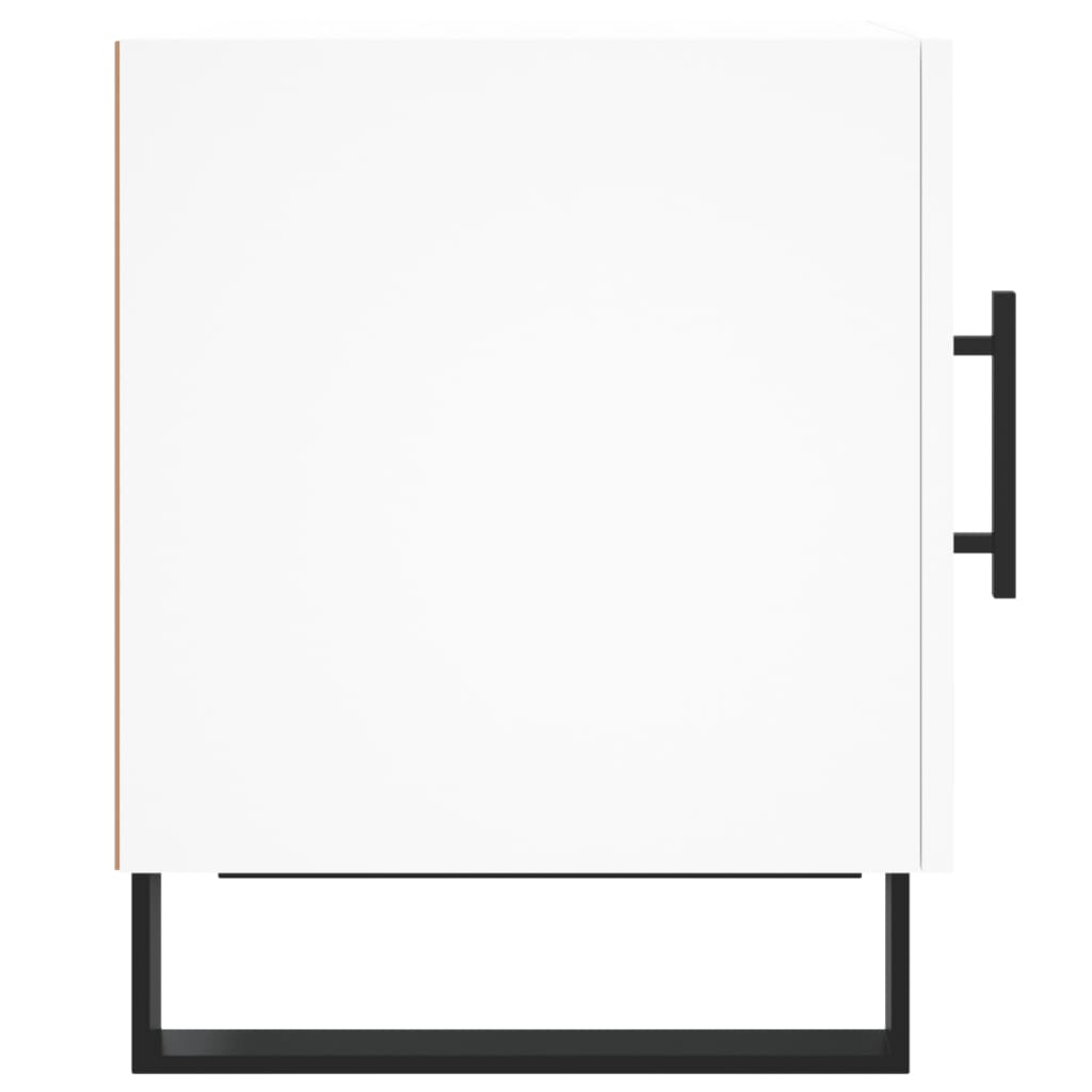 Comodini 2 pz Bianchi 40x40x50 cm in Legno Multistrato - homemem39