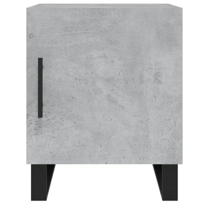 Comodini 2 pz Grigio Cemento 40x40x50 cm in Legno Multistrato - homemem39