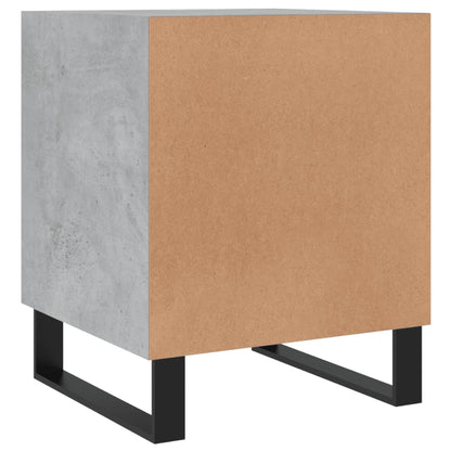 Comodini 2 pz Grigio Cemento 40x40x50 cm in Legno Multistrato - homemem39