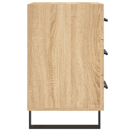 Comodino Rovere Sonoma 40x40x66 cm in Legno Multistrato