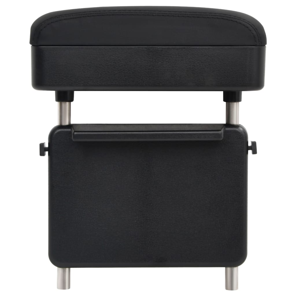 Bracciolo per Auto Universale Nero 23x8x(30-38) cm in ABS - homemem39