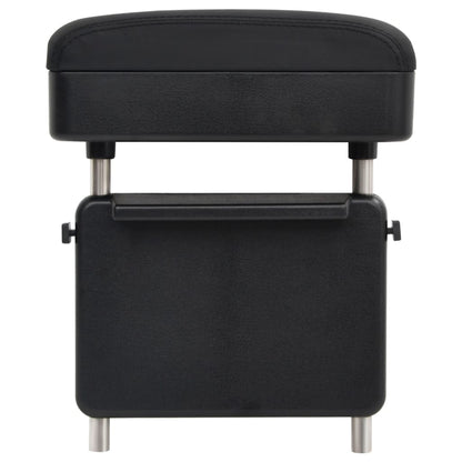 Bracciolo per Auto Universale Nero 23x8x(30-38) cm in ABS - homemem39