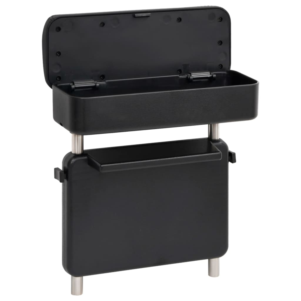 Bracciolo per Auto Universale Nero 23x8x(30-38) cm in ABS | homemem39