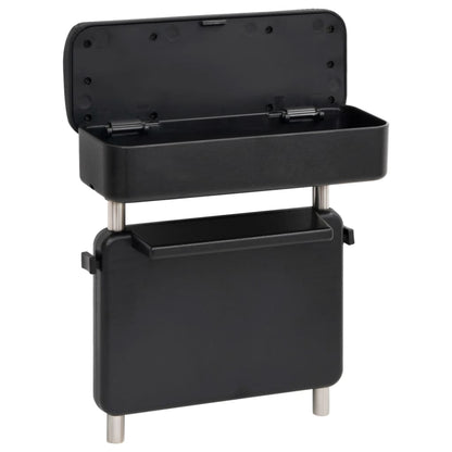 Bracciolo per Auto Universale Nero 23x8x(30-38) cm in ABS - homemem39