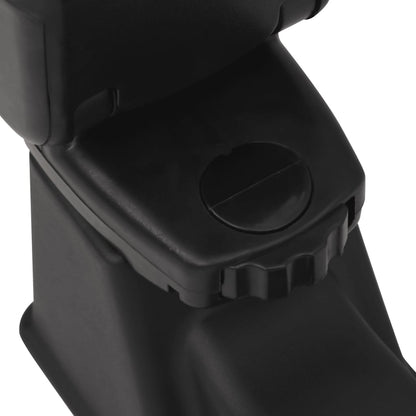 Bracciolo per Auto Nero 12x29x(32-46) cm in ABS - homemem39