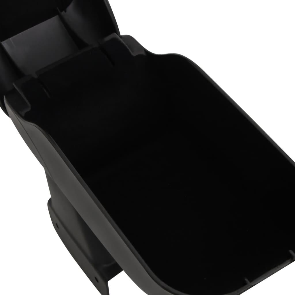 Bracciolo per Auto Nero 13x31x(31-44) cm in ABS - homemem39