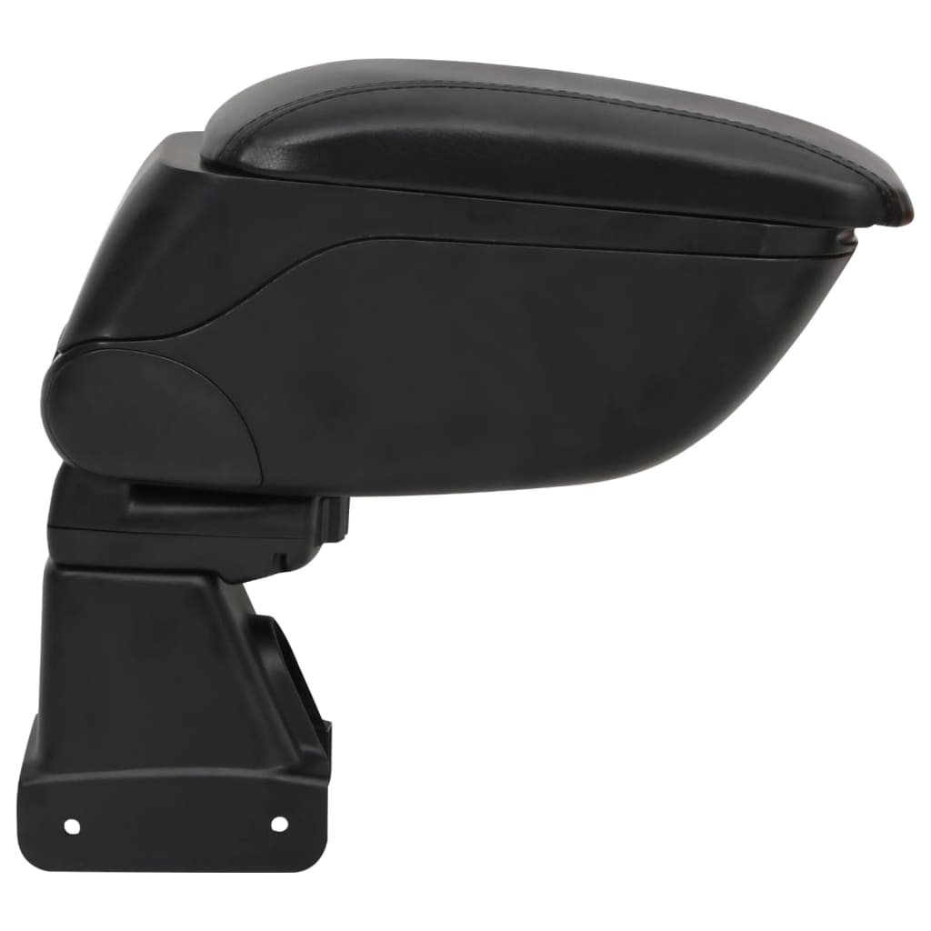 Bracciolo per Auto Nero 13x31x(31-44) cm in ABS - homemem39