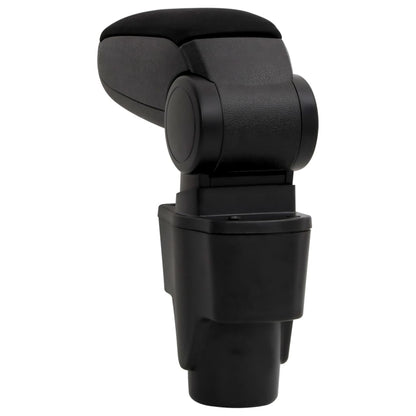 Bracciolo per Auto Nero 13x34x(36,5-53) cm in ABS - homemem39