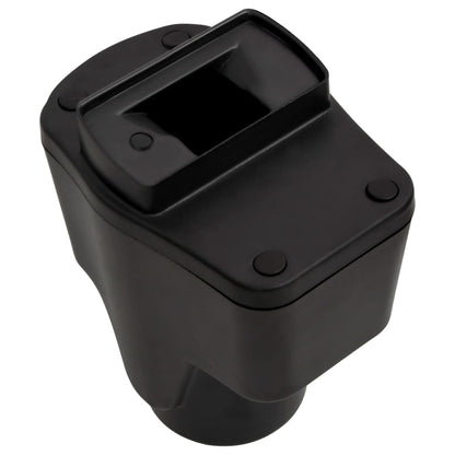 Bracciolo per Auto Nero 13x34x(36,5-53) cm in ABS - homemem39