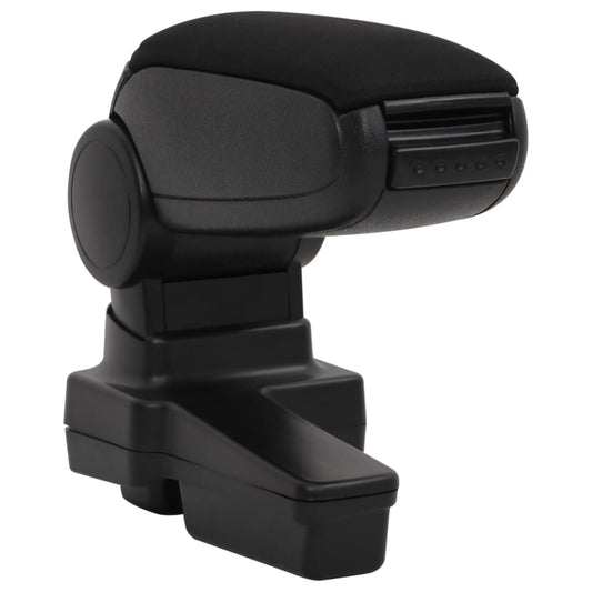 Bracciolo per Auto Nero 4,5x32x(27-46) cm in ABS - homemem39
