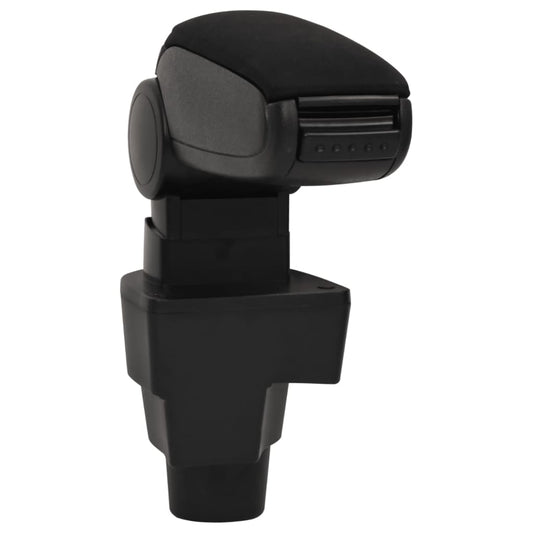 Bracciolo per Auto Nero 15,5x32x(41-54) cm in ABS - homemem39