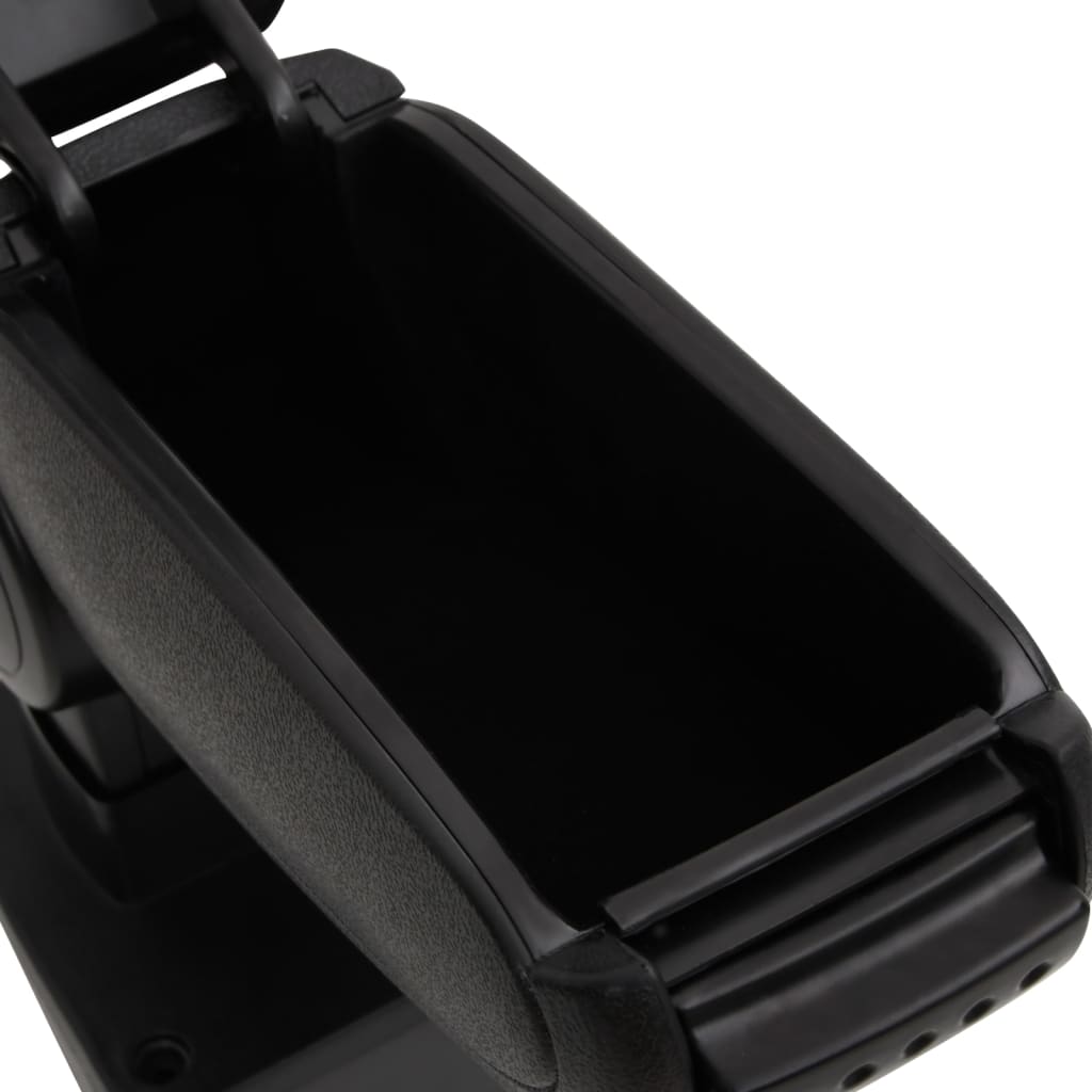 Bracciolo per Auto Nero 15,5x32x(41-54) cm in ABS - homemem39