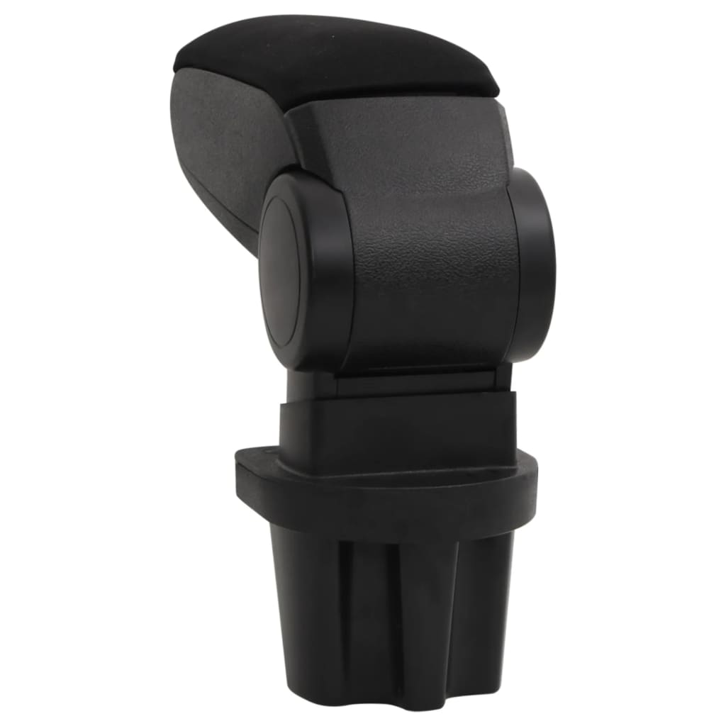Bracciolo per Auto Nero 13,5x32,5x(31-46,5) cm in ABS | homemem39
