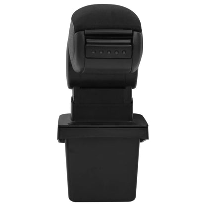 Bracciolo per Auto Nero 15x31,5x(35-51) cm in ABS - homemem39