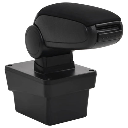 Bracciolo per Auto Nero 17x40x(31-49) cm in ABS | homemem39