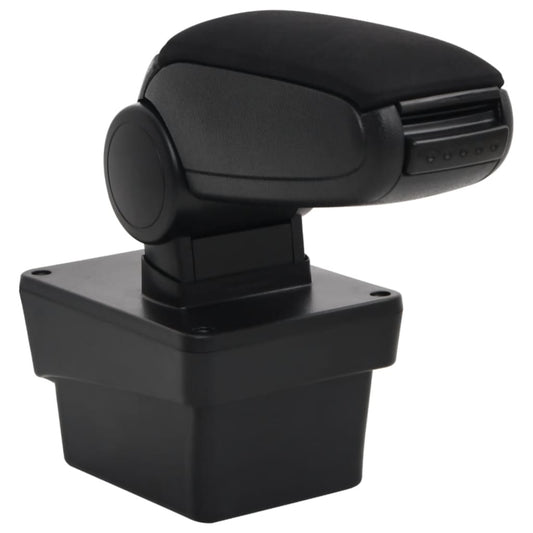 Bracciolo per Auto Nero 17x40x(31-49) cm in ABS - homemem39