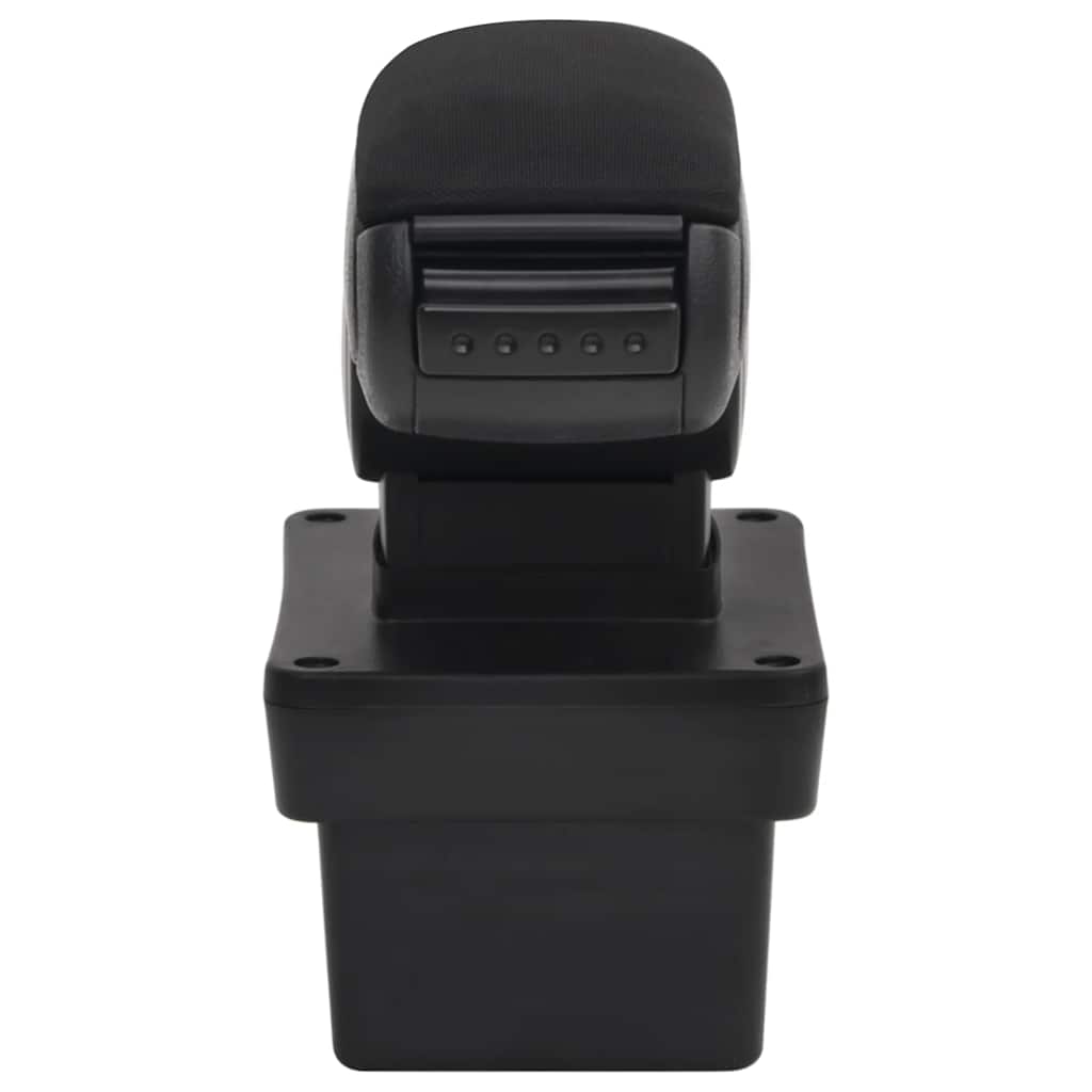 Bracciolo per Auto Nero 17x40x(31-49) cm in ABS | homemem39