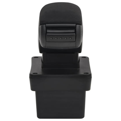 Bracciolo per Auto Nero 17x40x(31-49) cm in ABS - homemem39