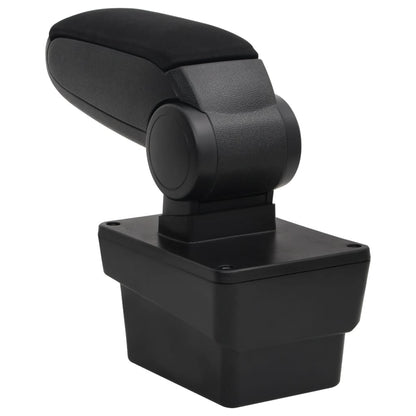 Bracciolo per Auto Nero 17x40x(31-49) cm in ABS - homemem39