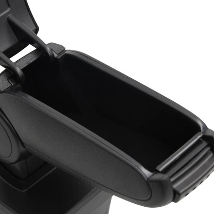 Bracciolo per Auto Nero 17x40x(31-49) cm in ABS - homemem39
