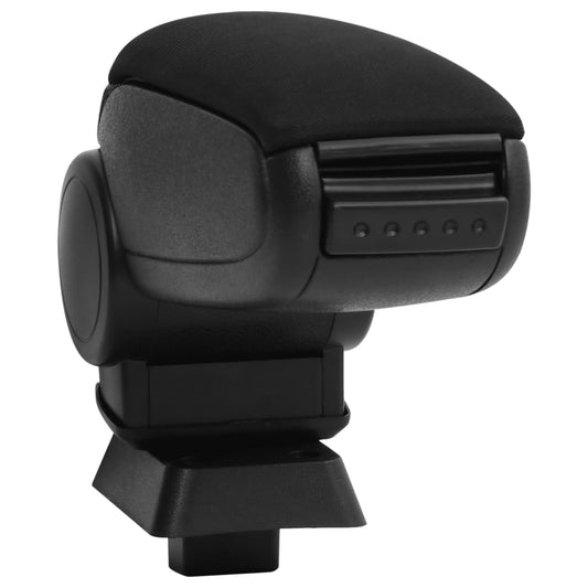 Bracciolo per Auto Nero 12x33x(24-42) cm in ABS - homemem39