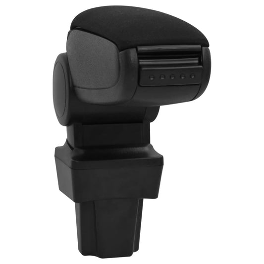 Bracciolo per Auto Nero 11,5x32x(30-50) cm in ABS - homemem39