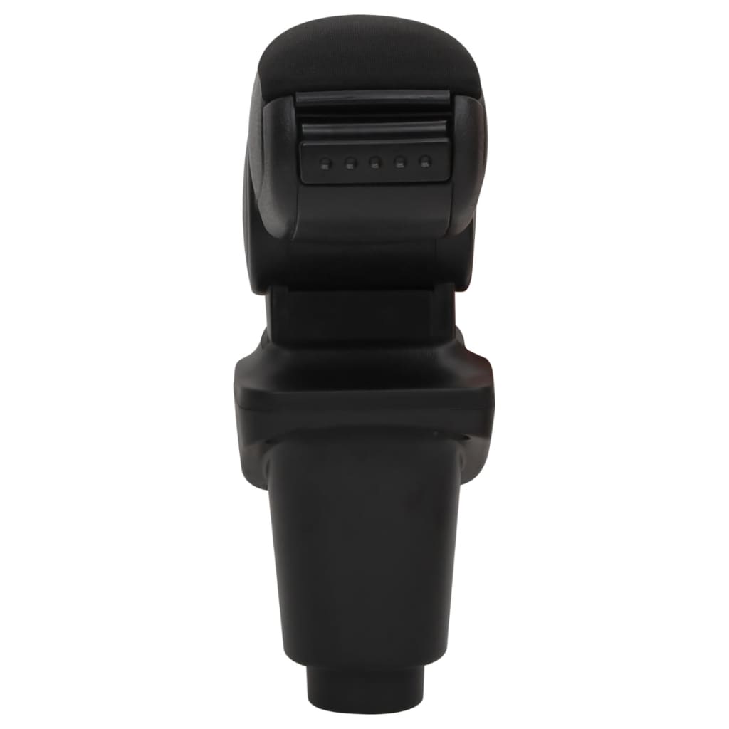 Bracciolo per Auto Nero 14x35x(37-53) cm in ABS | homemem39