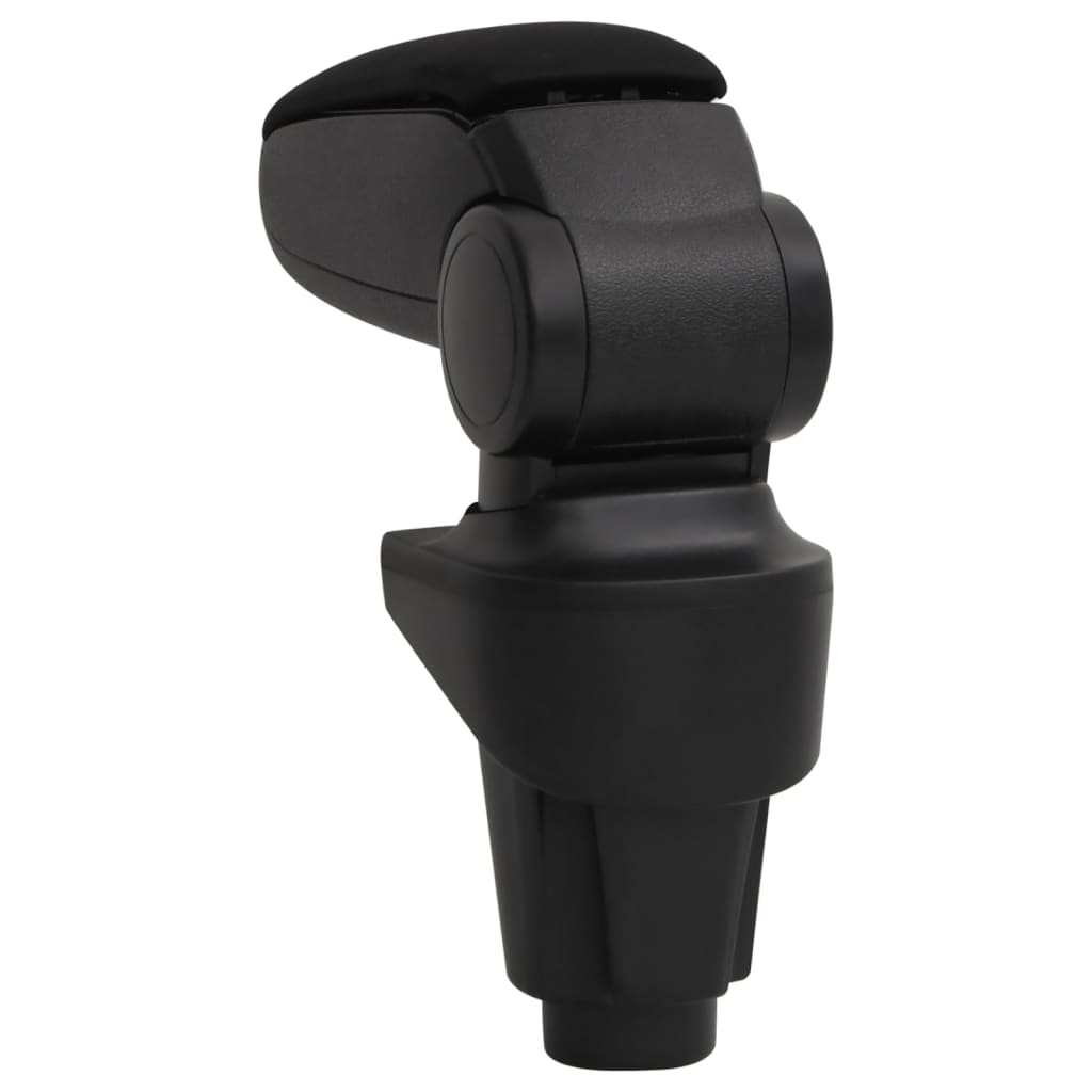 Bracciolo per Auto Nero 14x35x(37-53) cm in ABS | homemem39
