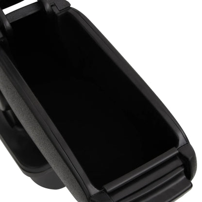 Bracciolo per Auto Nero 14x35x(37-53) cm in ABS - homemem39