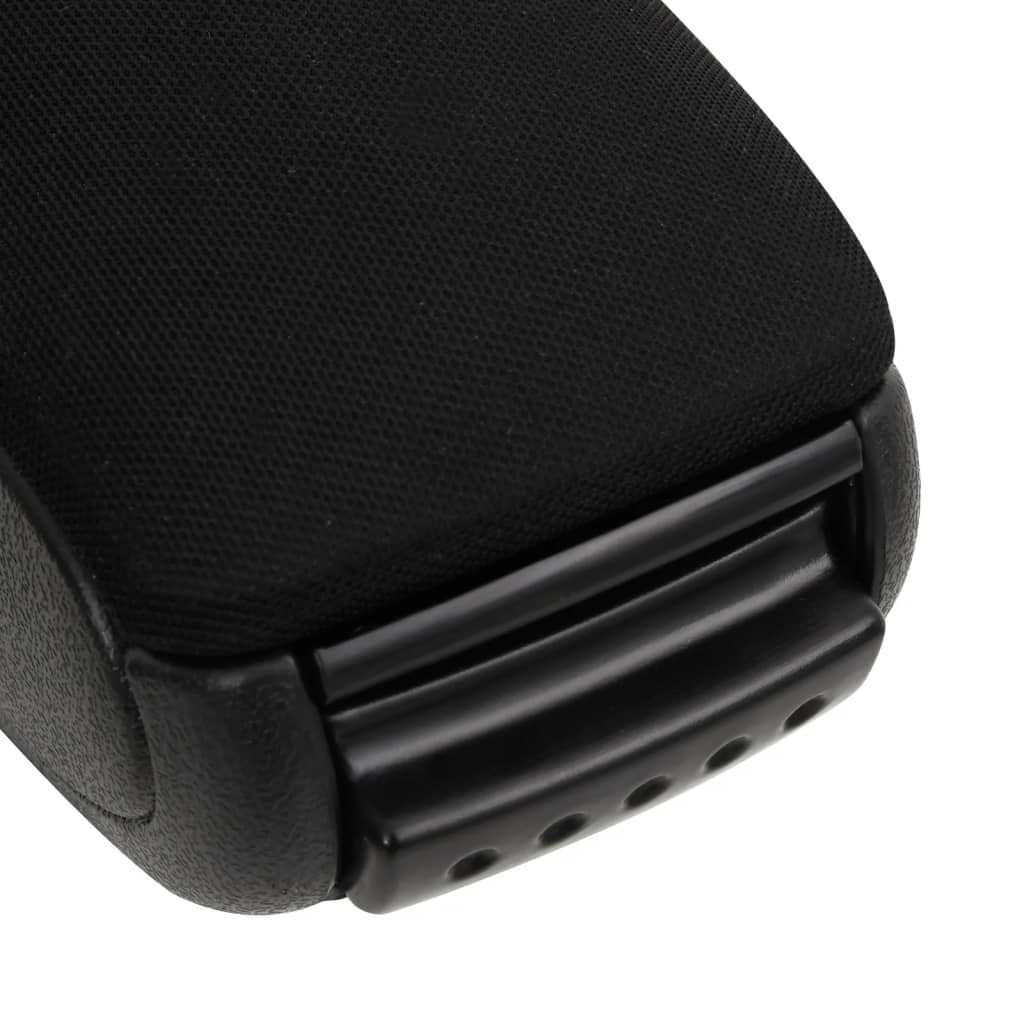 Bracciolo per Auto Nero 14x35x(37-53) cm in ABS - homemem39
