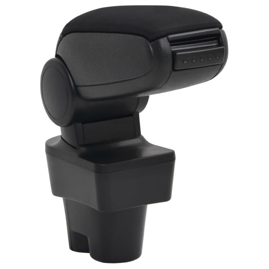 Bracciolo per Auto Nero 12x36x(33,5-48) cm in ABS - homemem39