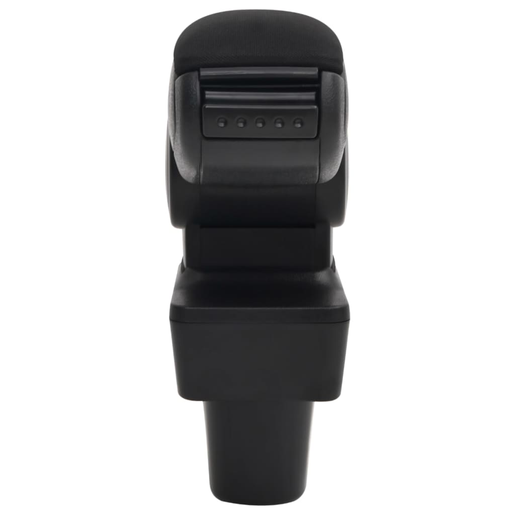 Bracciolo per Auto Nero 12x36x(33,5-48) cm in ABS - homemem39