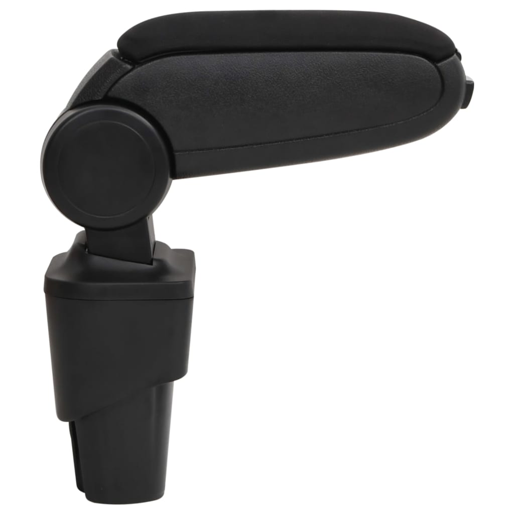Bracciolo per Auto Nero 17x32x(35,5-52) cm in ABS | homemem39